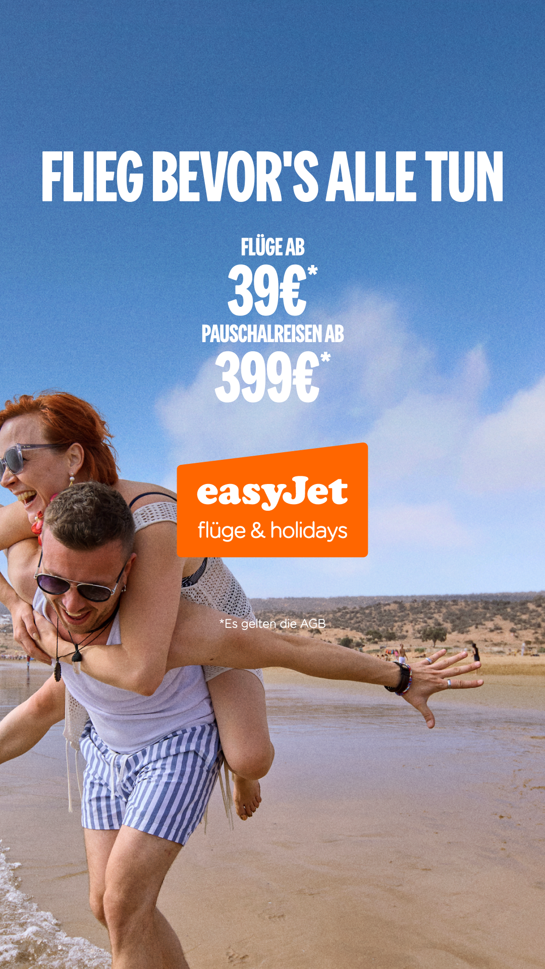 easyJet Facebook ad from May 13, 2026