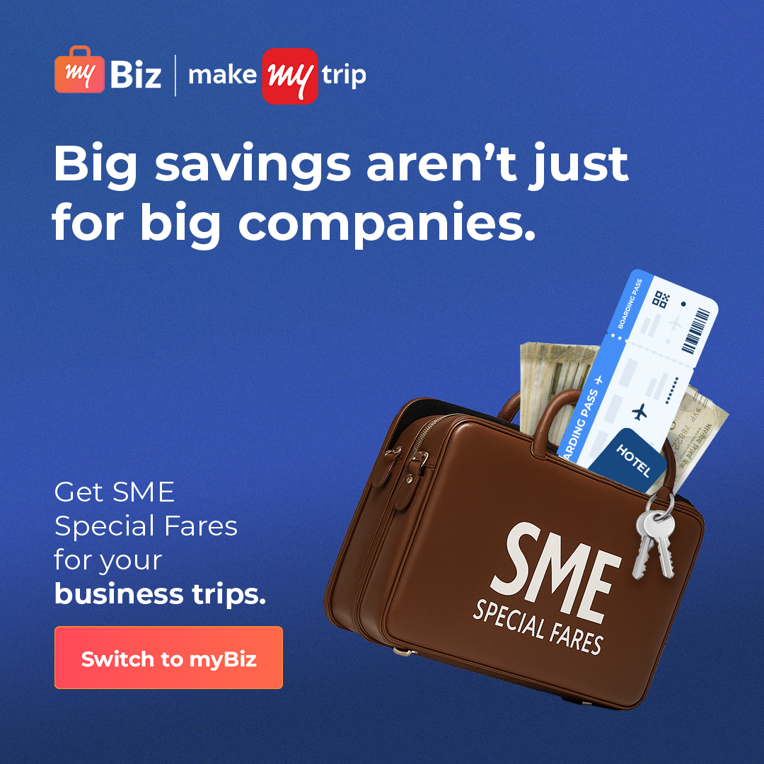 MakeMyTrip Facebook ad
