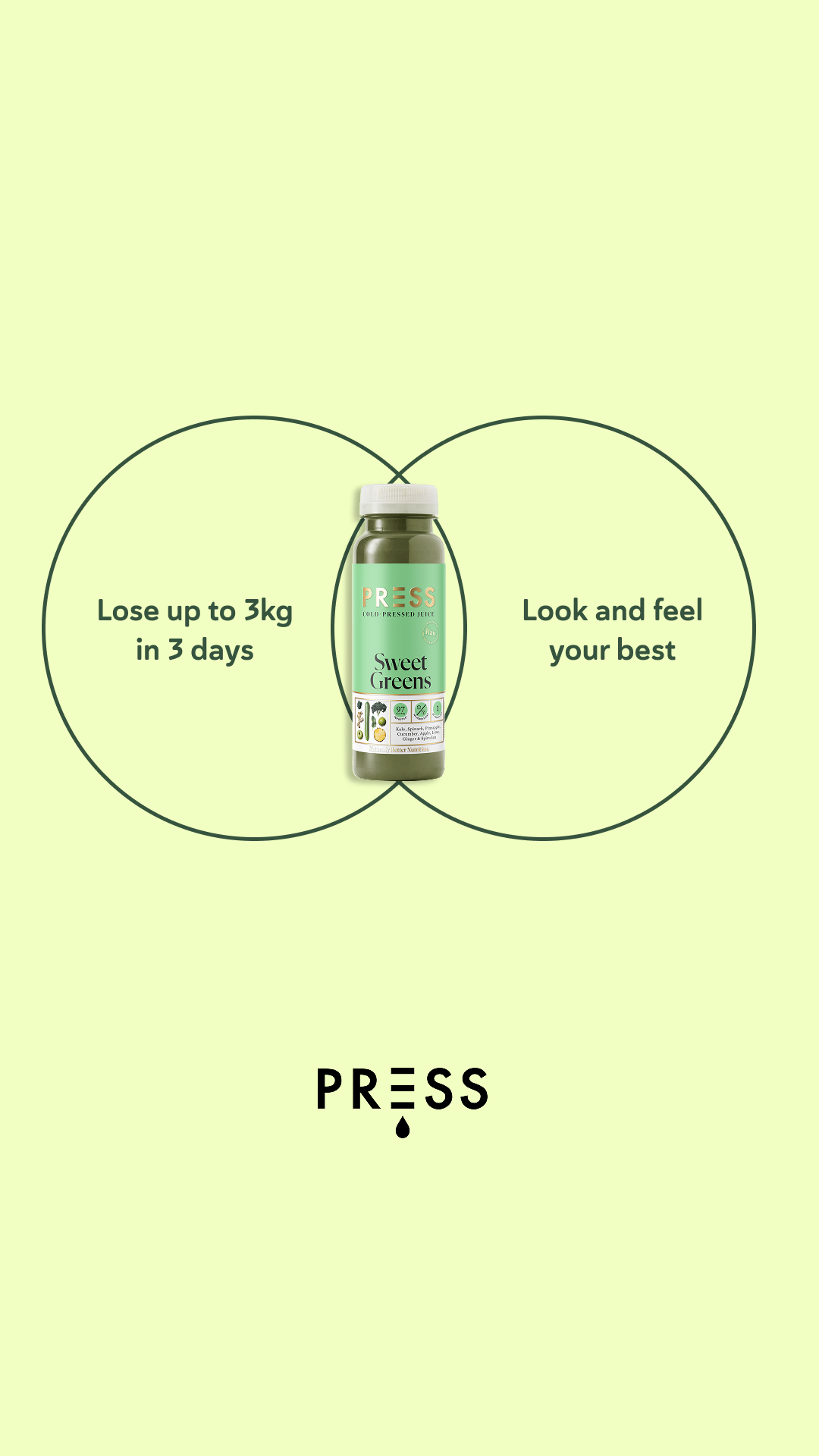 PRESS Facebook ad