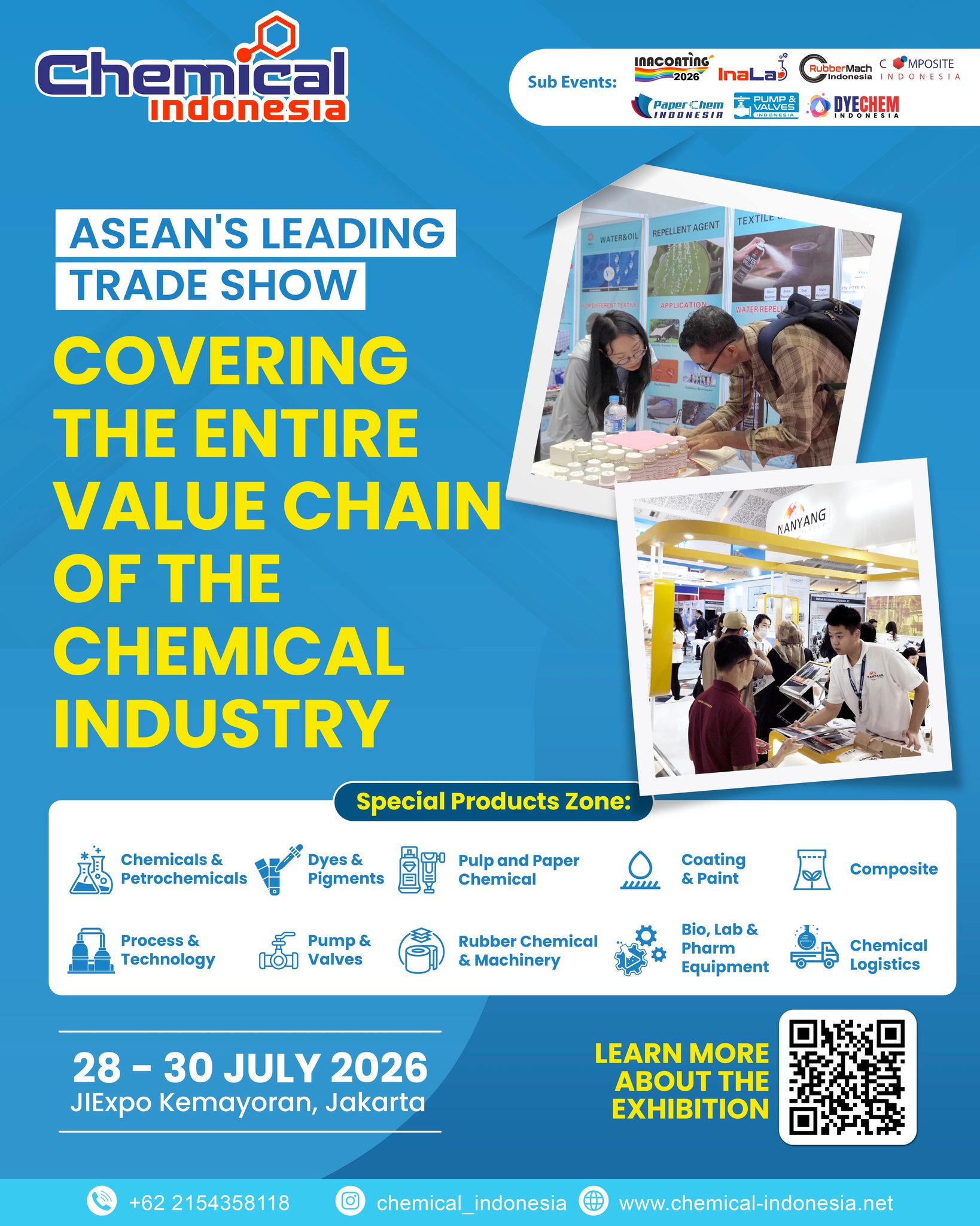 Chemical Indonesia & Inacoating Exhibition Facebook ad