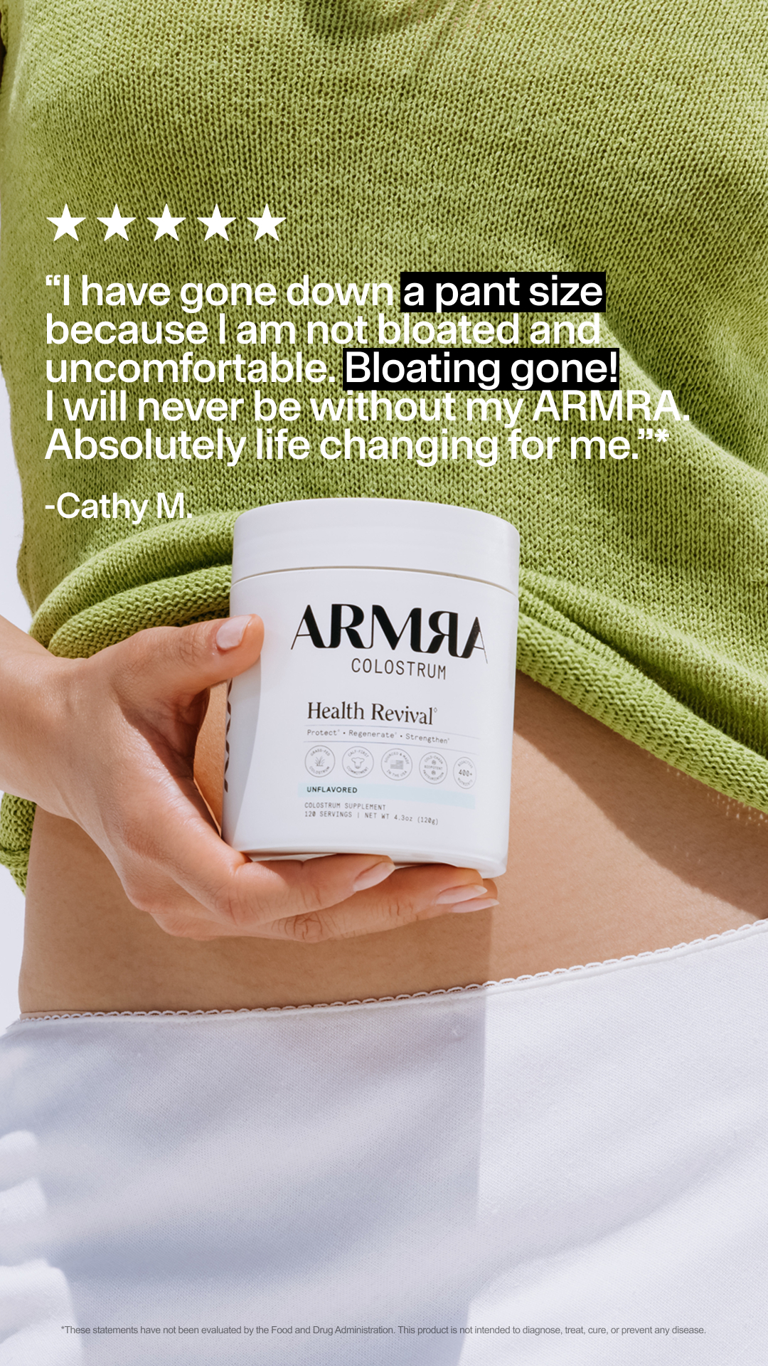 ARMRA Facebook ad
