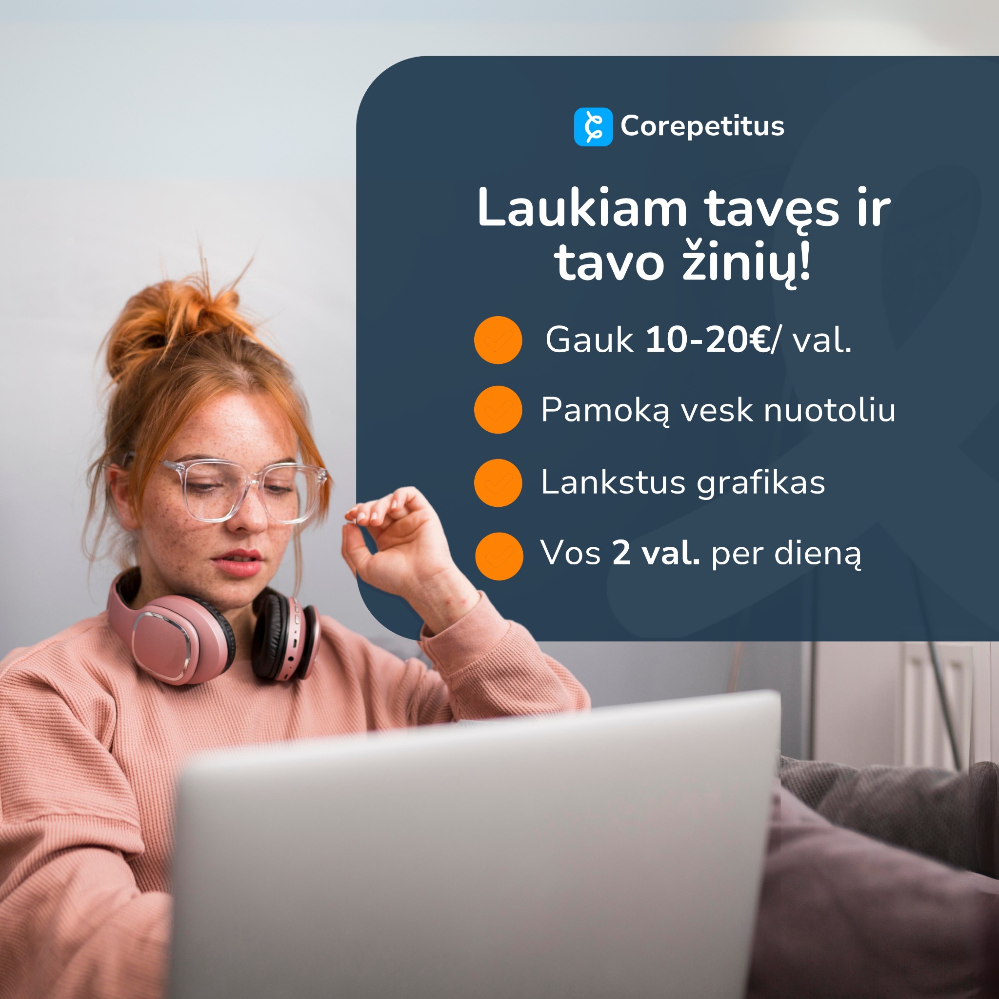Corepetitus Facebook ad