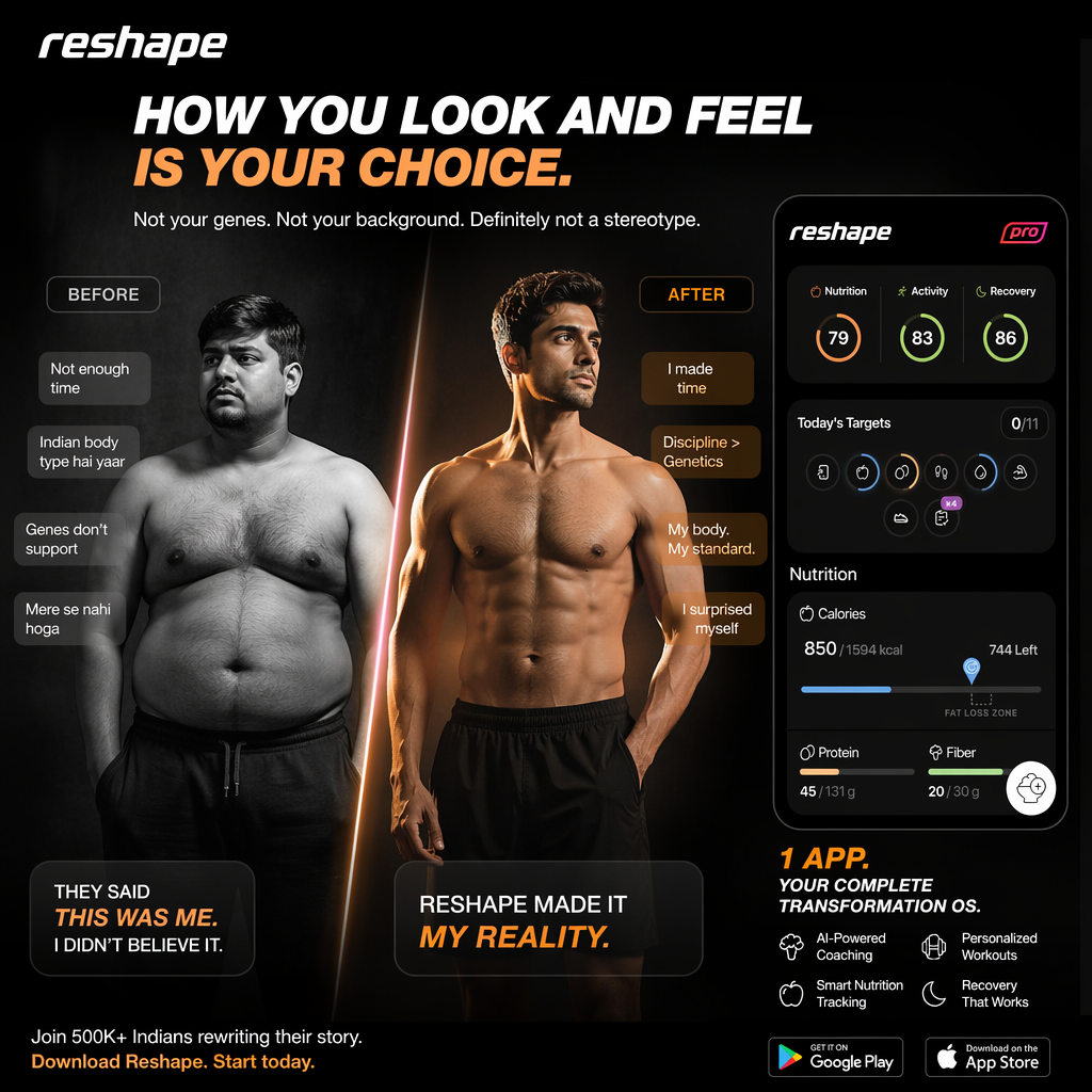 Reshape App Facebook ad: Your Body Isn’t a Stereotype