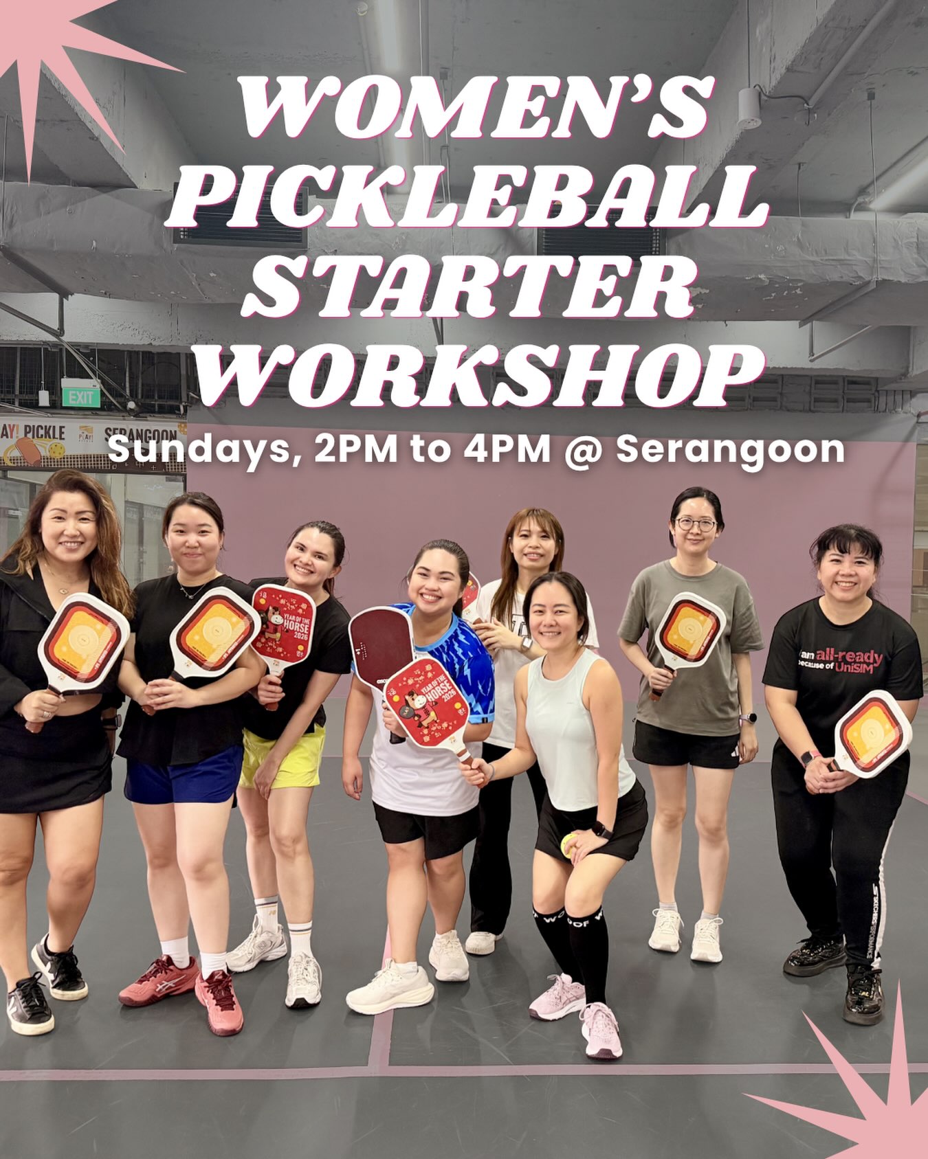 playpicklesg Facebook ad: New to pickleball and prefer learning in a…
