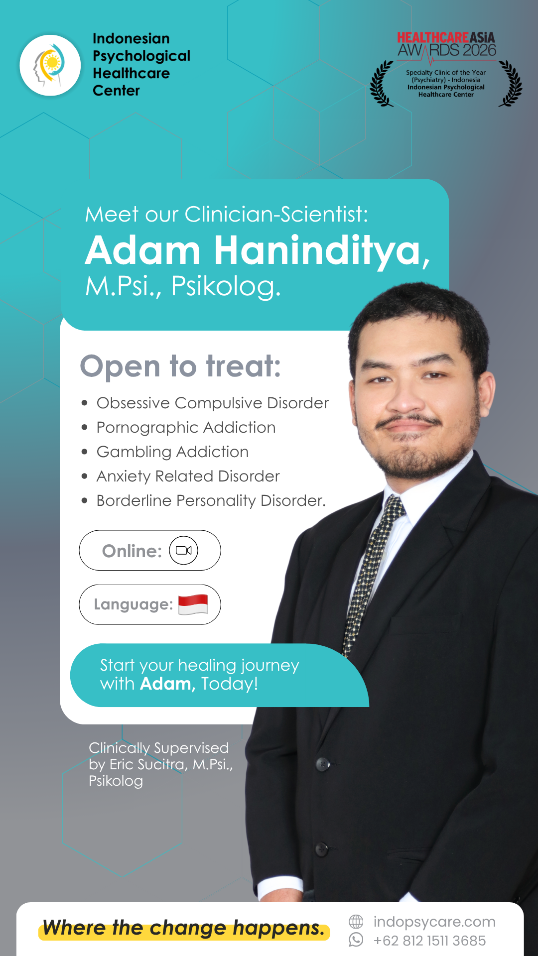 Indonesian Psychological Healthcare Center - Indopsycare Facebook ad