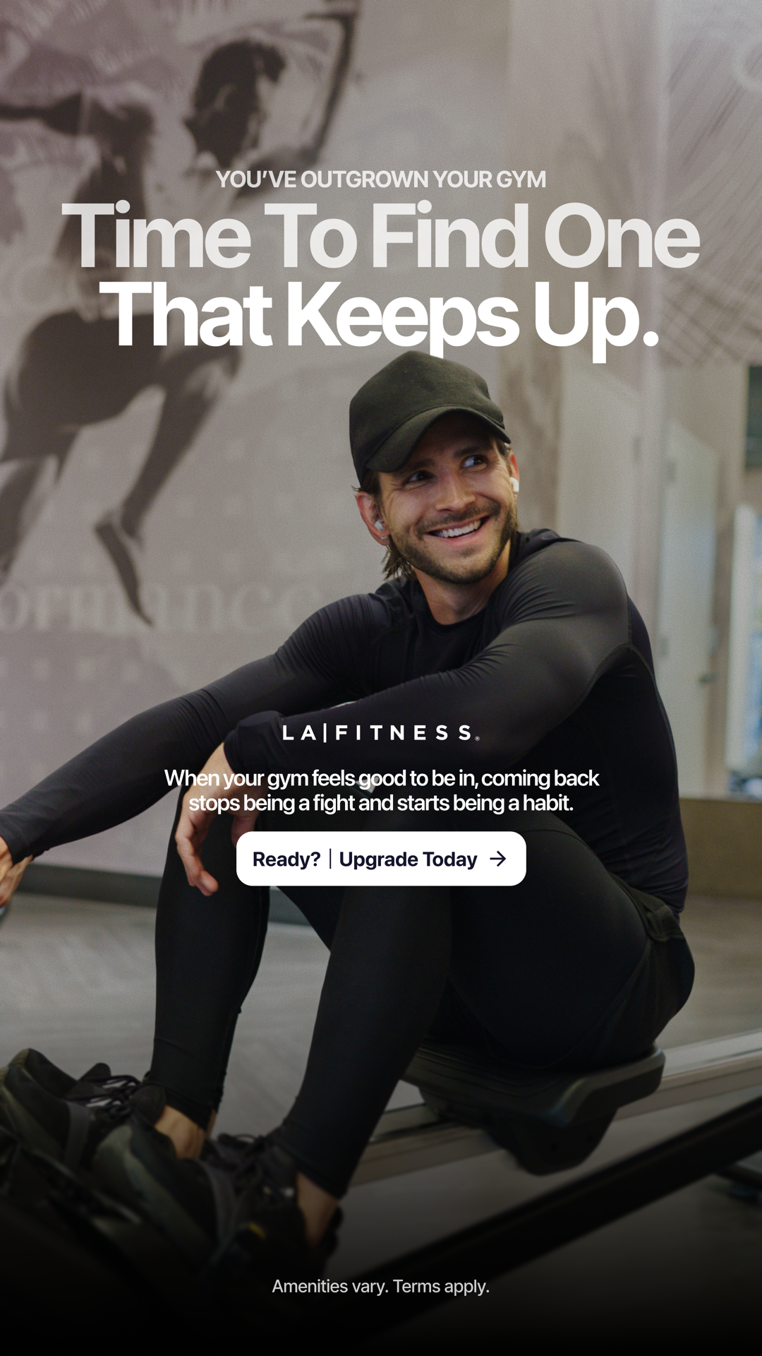 LA Fitness Facebook ad