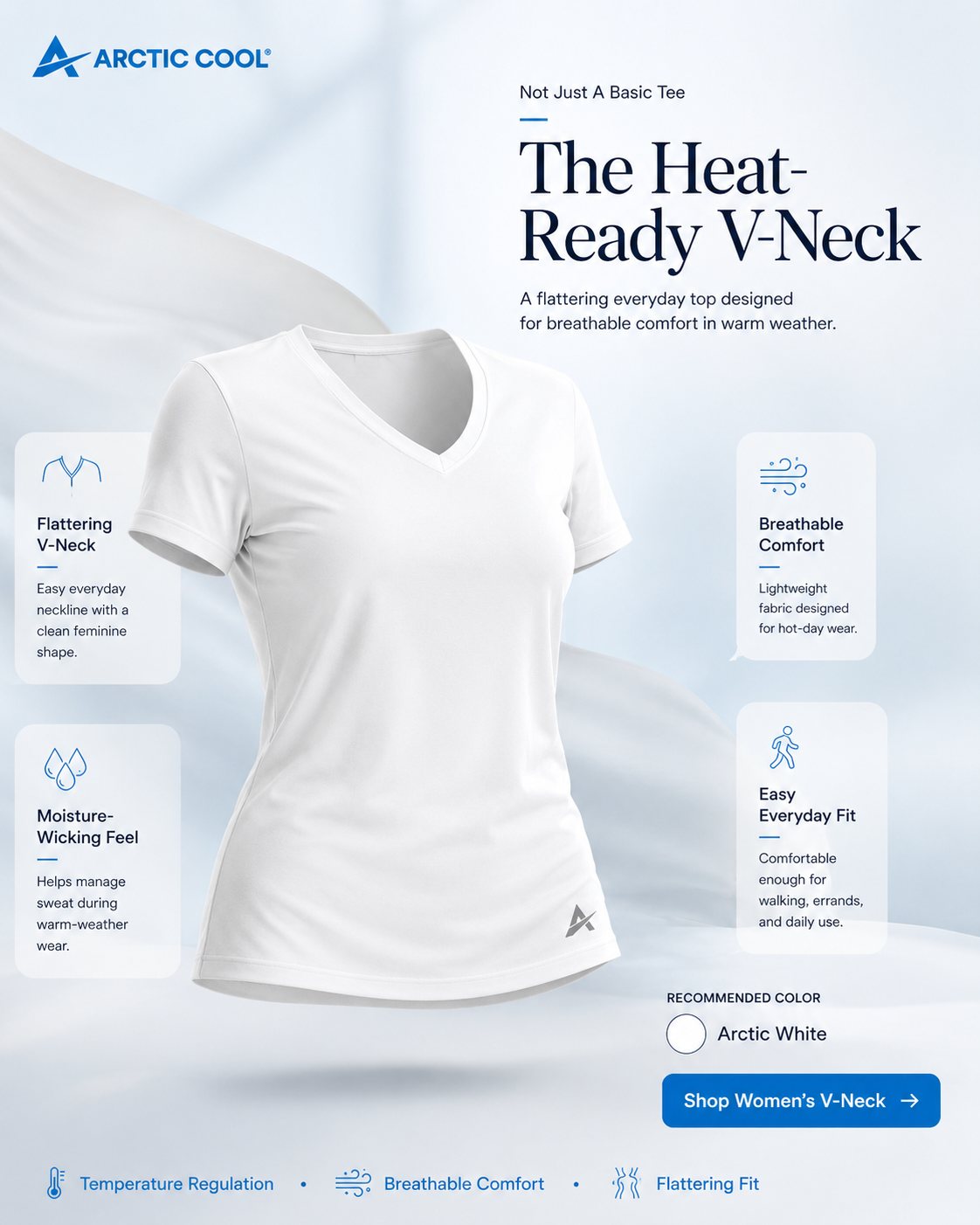 Arctic Cool Facebook ad