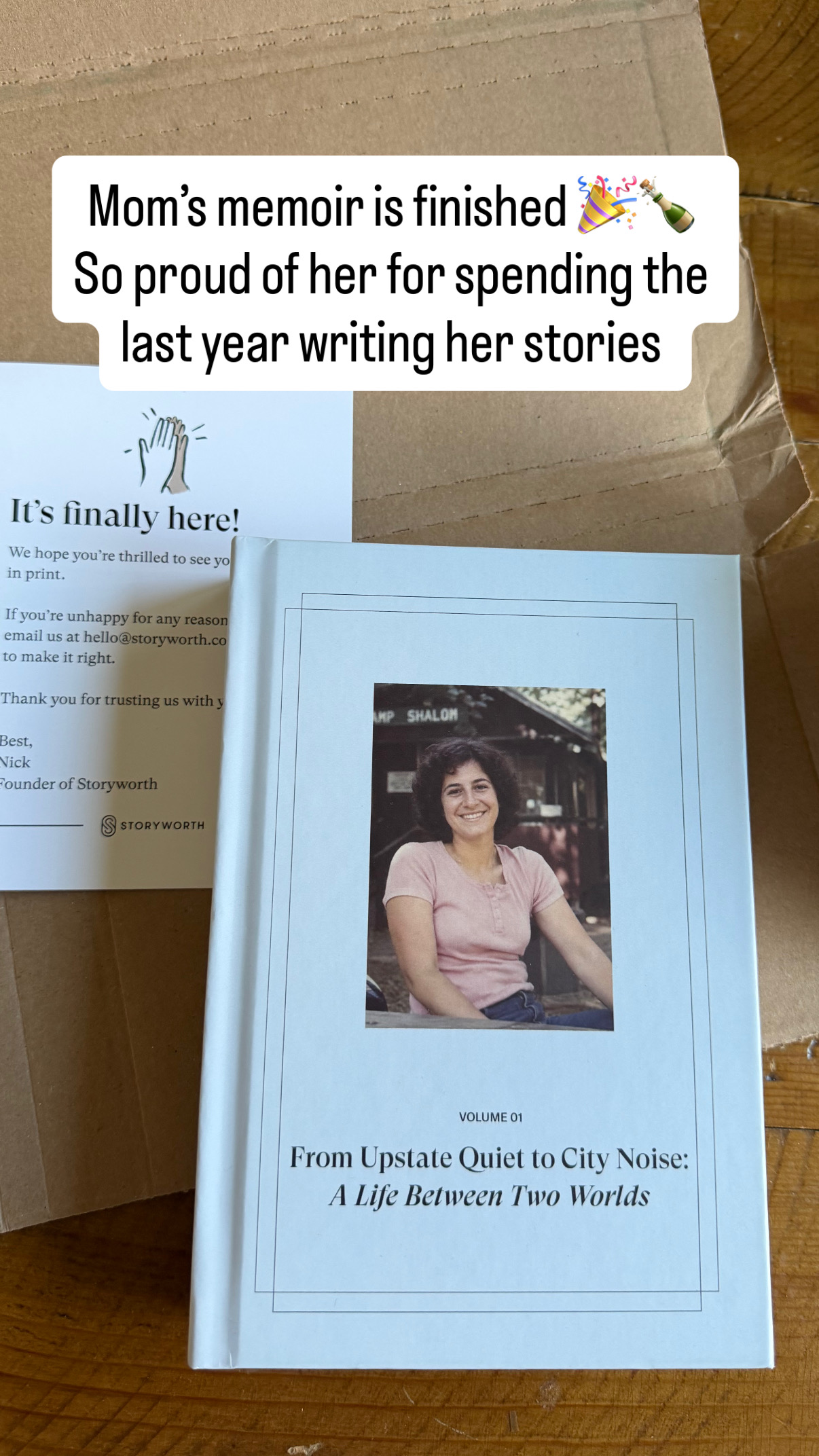 Storyworth Facebook ad
