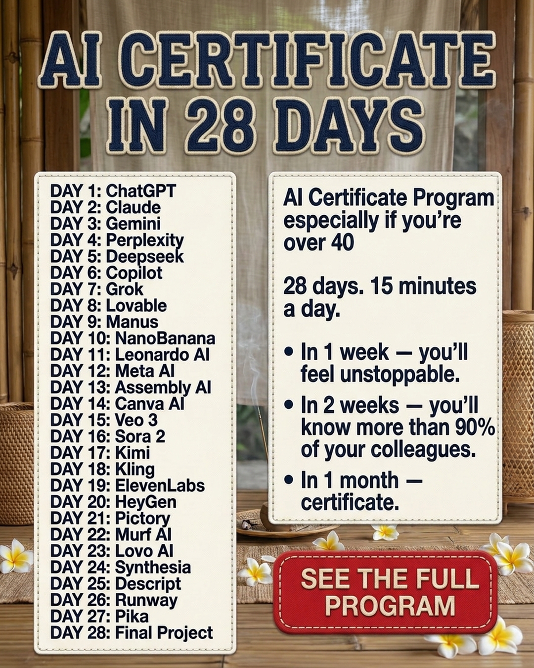 AI Made Simple Facebook ad
