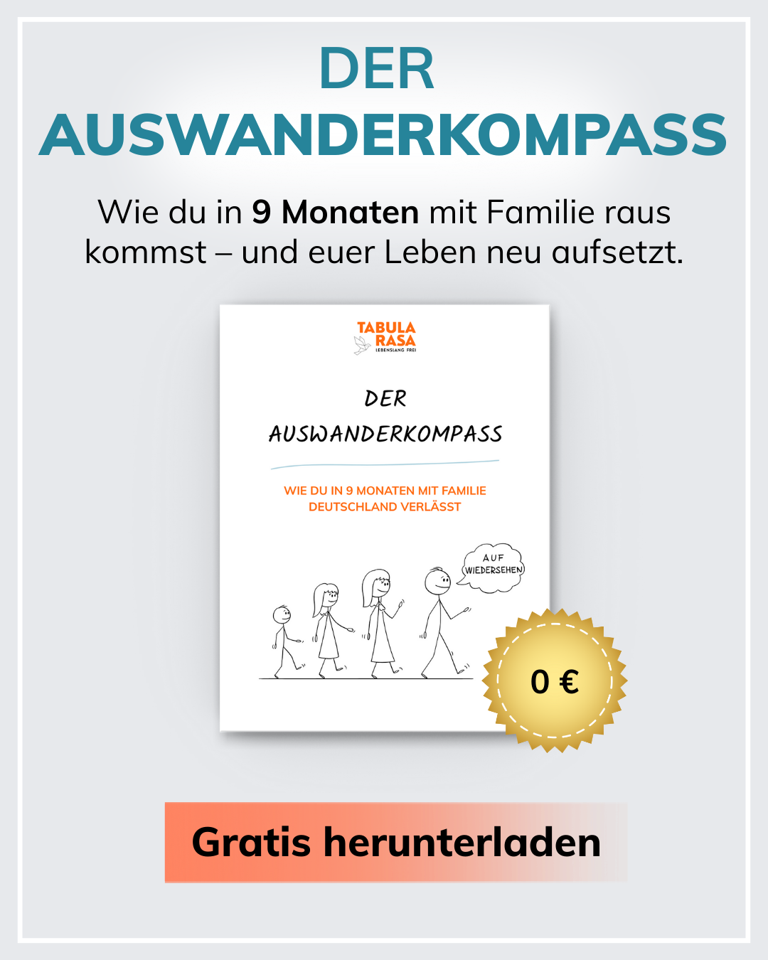 Tabula Rasa - lebenslang frei Facebook ad