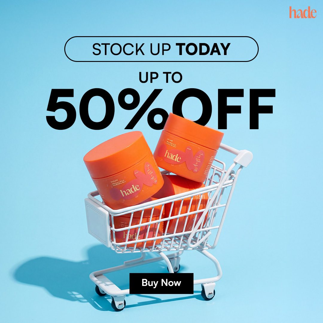 Hade Organic Skincare Facebook ad