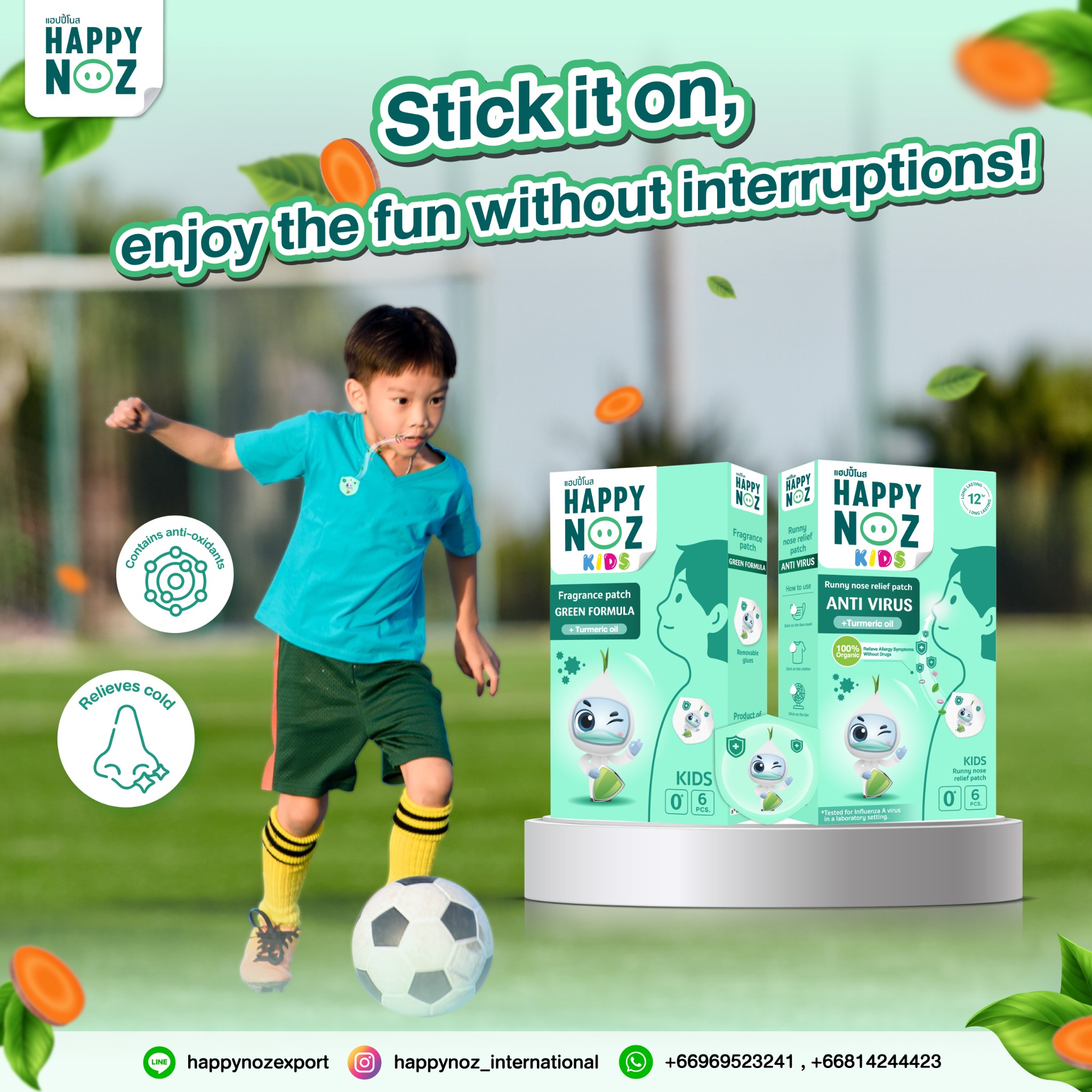 Happy Noz International Facebook ad