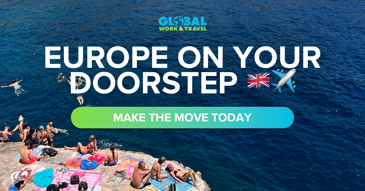Global Work & Travel Facebook ad