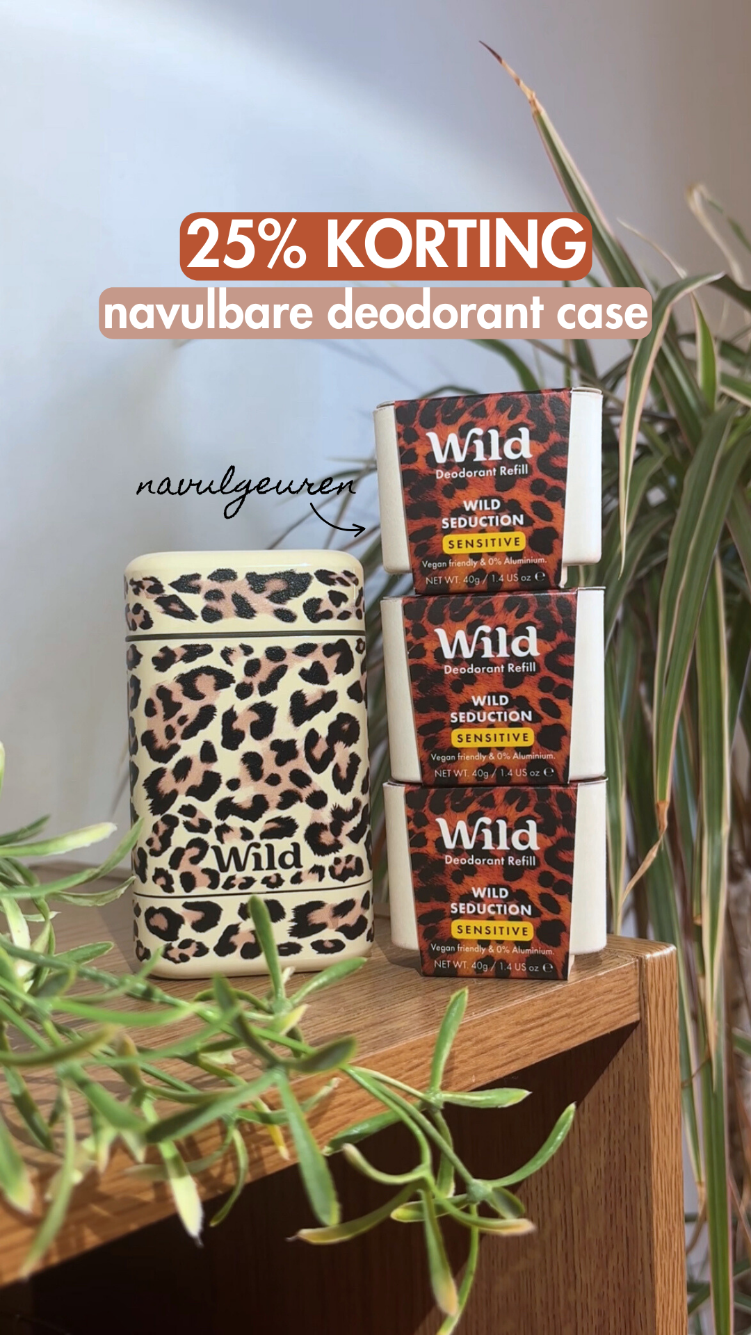 Wild Facebook ad: Natuurlijk verleidelijk, moeiteloos verfrissend