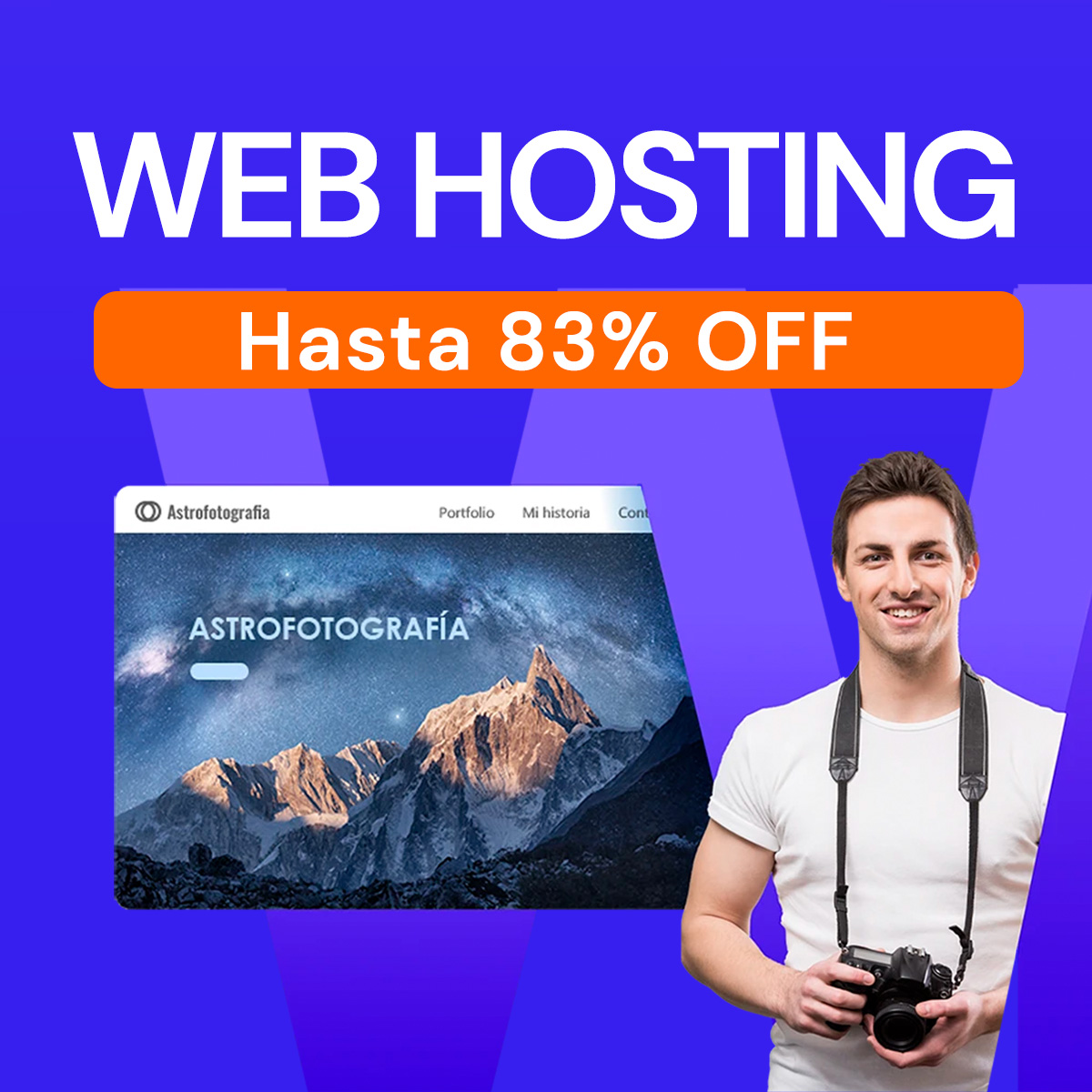 donweb Facebook ad: Hasta 87% OFF