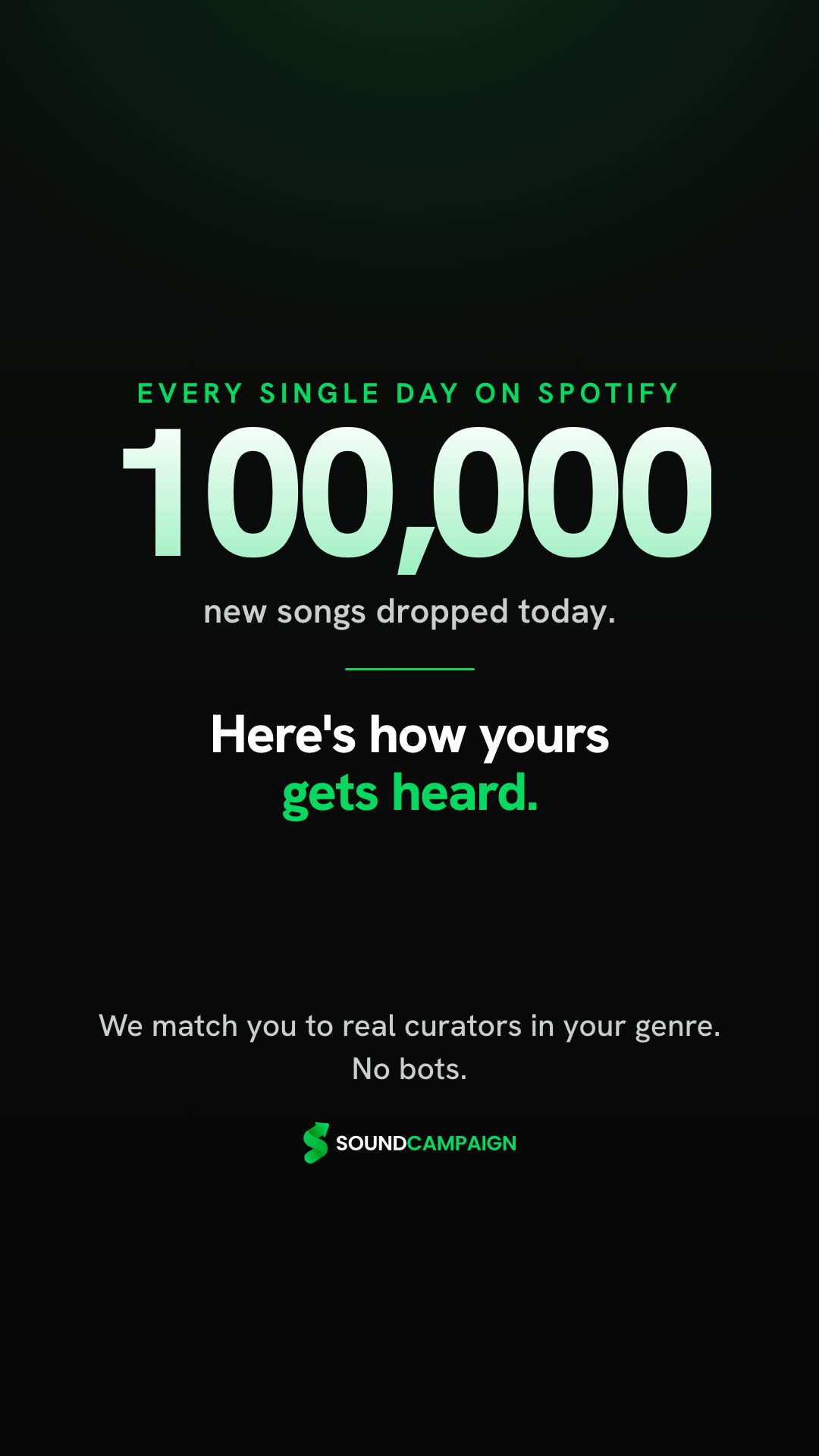 SoundCampaign - Music Promotion Platform Facebook ad