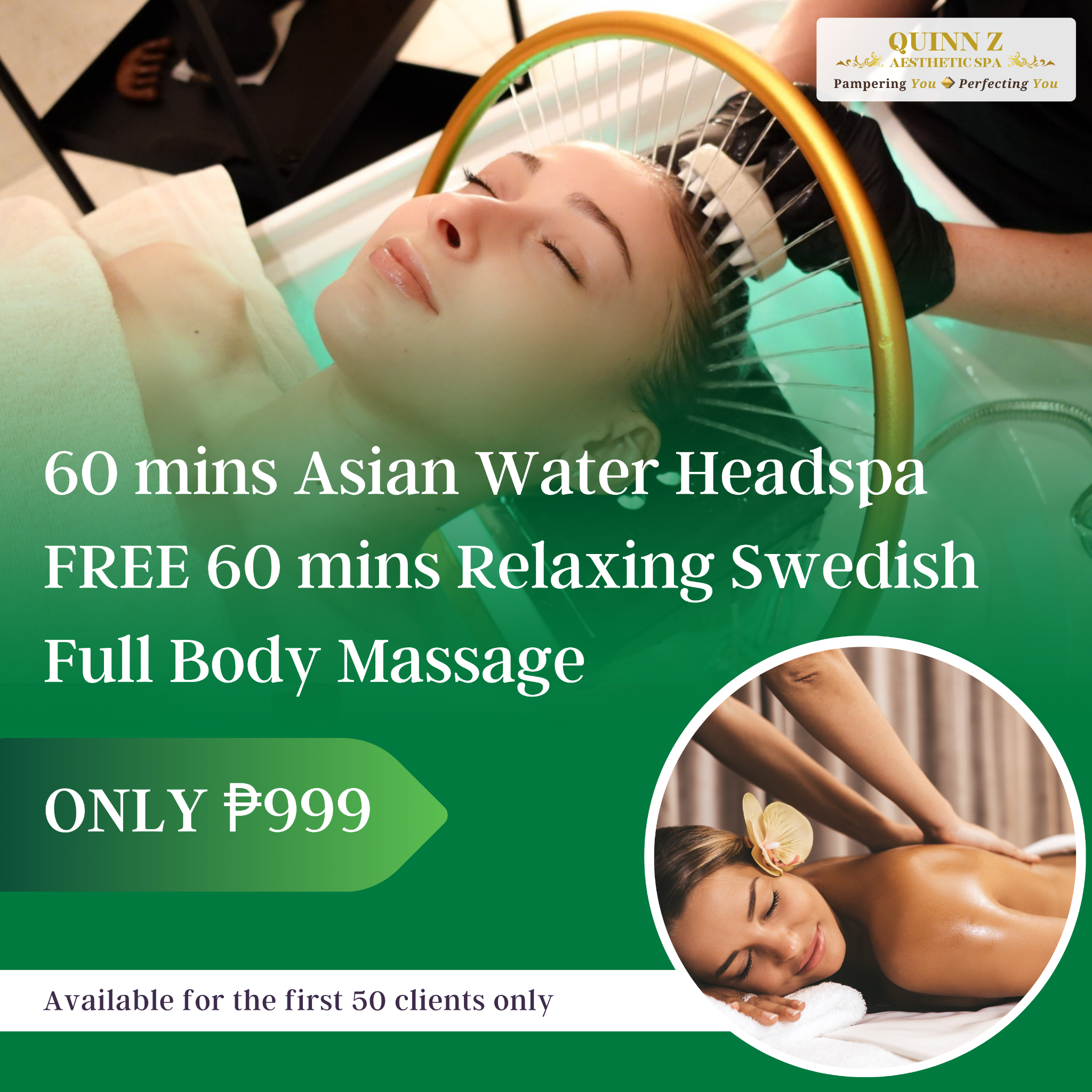Quinn Z Aesthetic Spa, Hair Salon & Barber Shop Calumpit Facebook ad