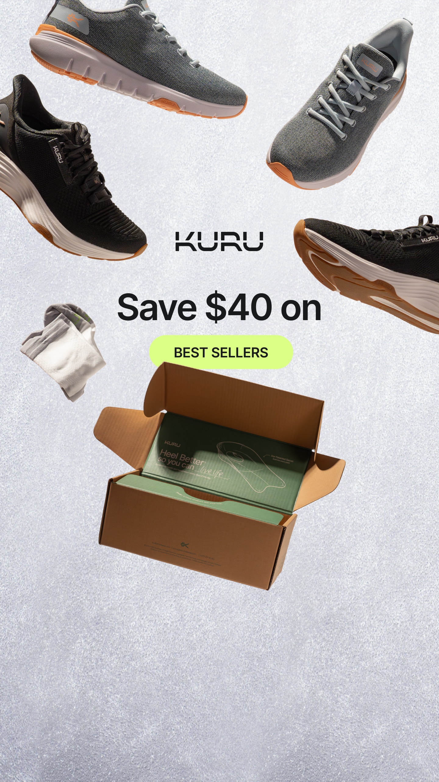 KURU Footwear Facebook ad
