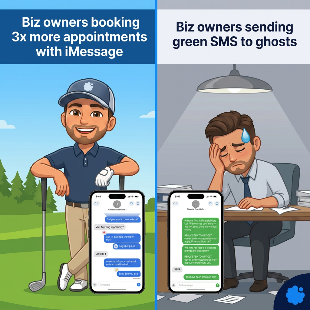 Sendblue Facebook ad