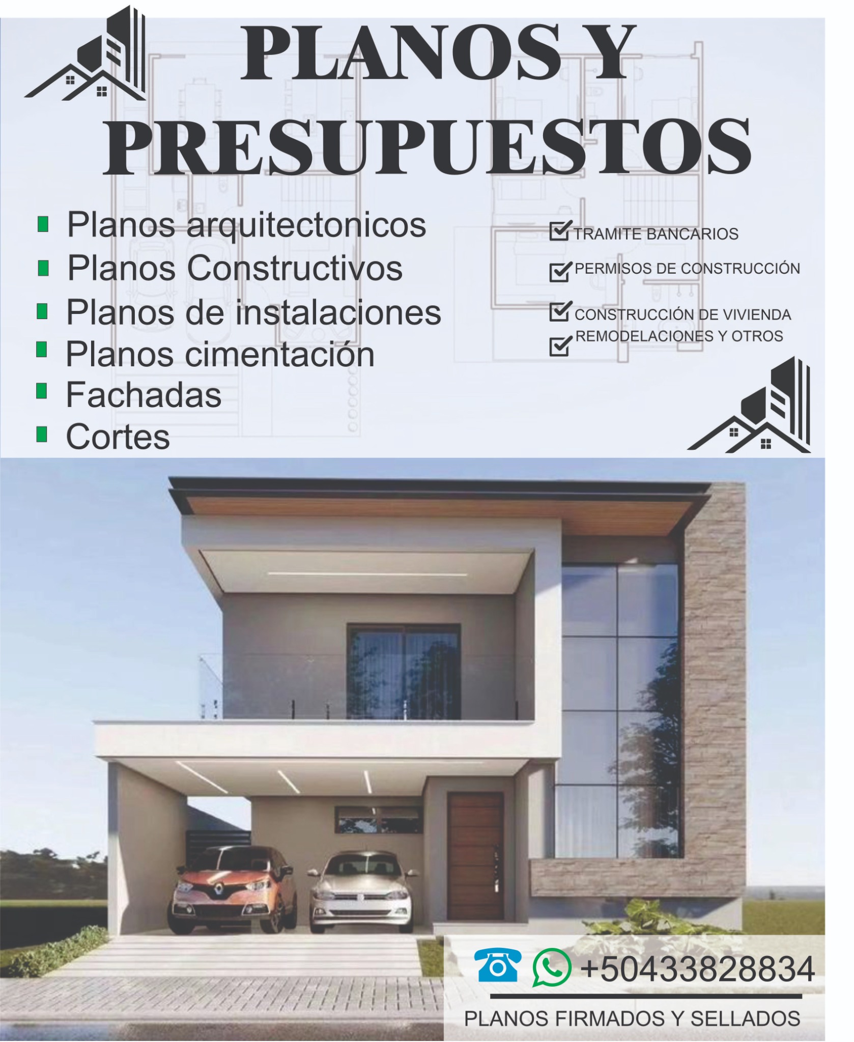 Planos y Presupuestos  Facebook ad