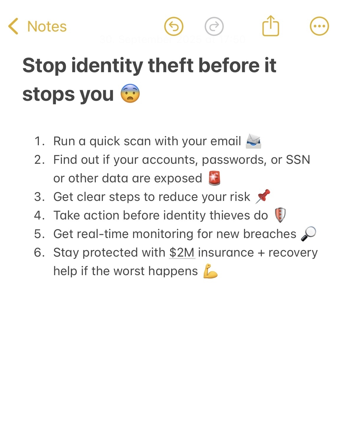 Malwarebytes Facebook ad