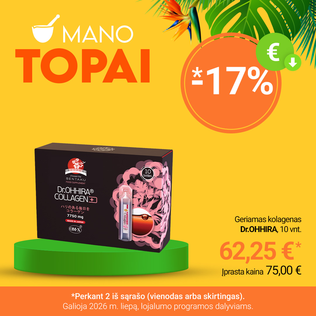 MANO vaistinė Facebook ad