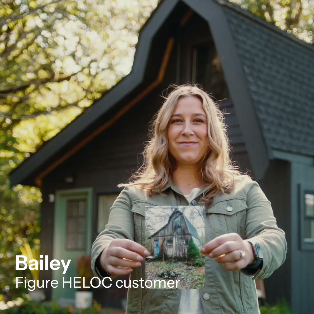 Figure Facebook ad: From Vision to Reality with a Figure HELOC