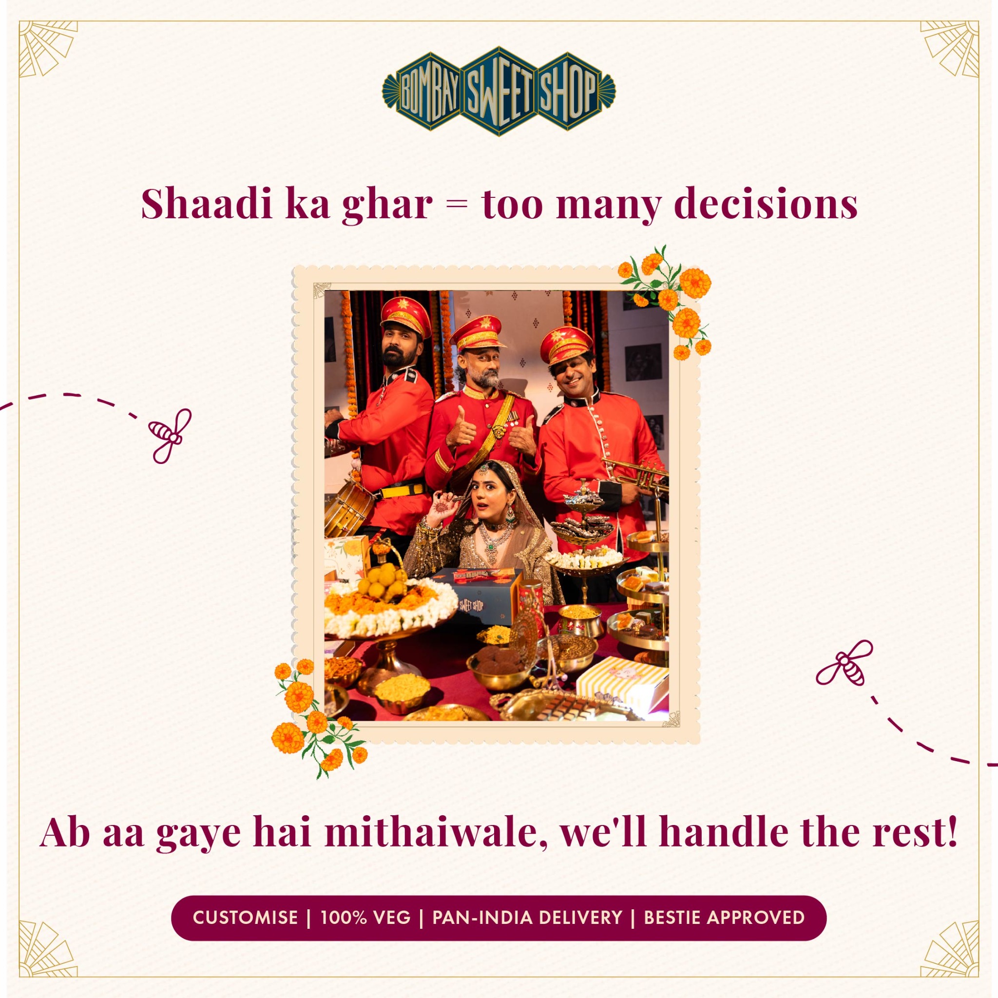 Bombay Sweet Shop Facebook ad