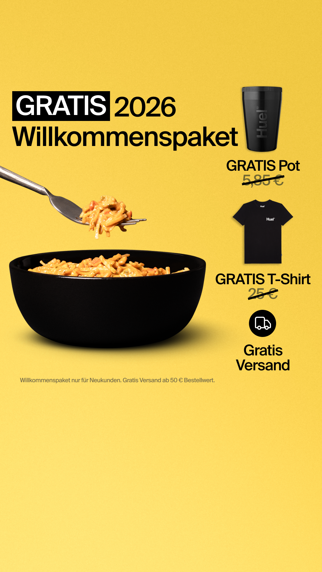 Huel Facebook ad
