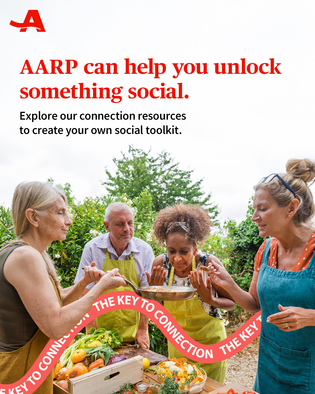 AARP Facebook ad