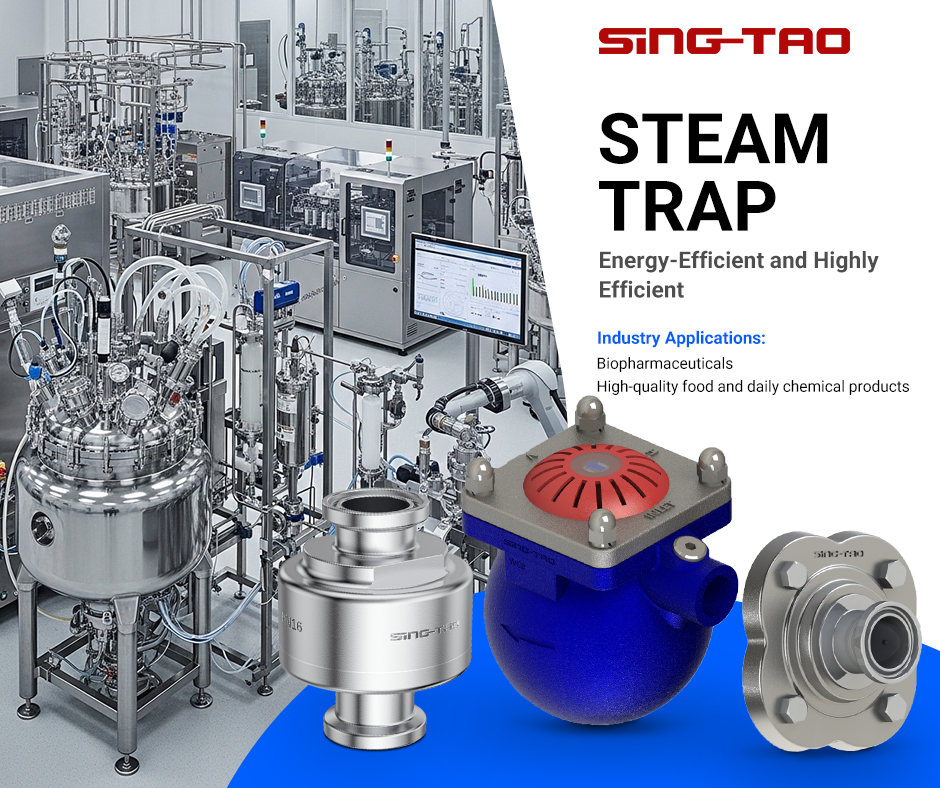 Rock Industrial Control Pte. Ltd. Facebook ad: Purgadores de Vapor SING-TAO