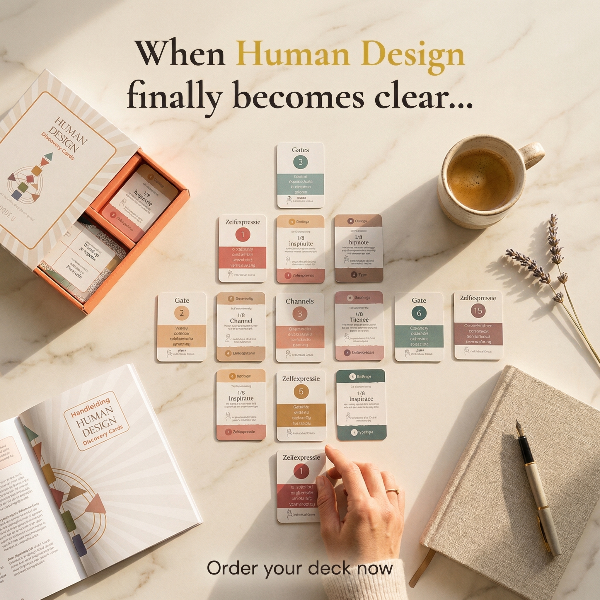 Humandesigncards Facebook ad
