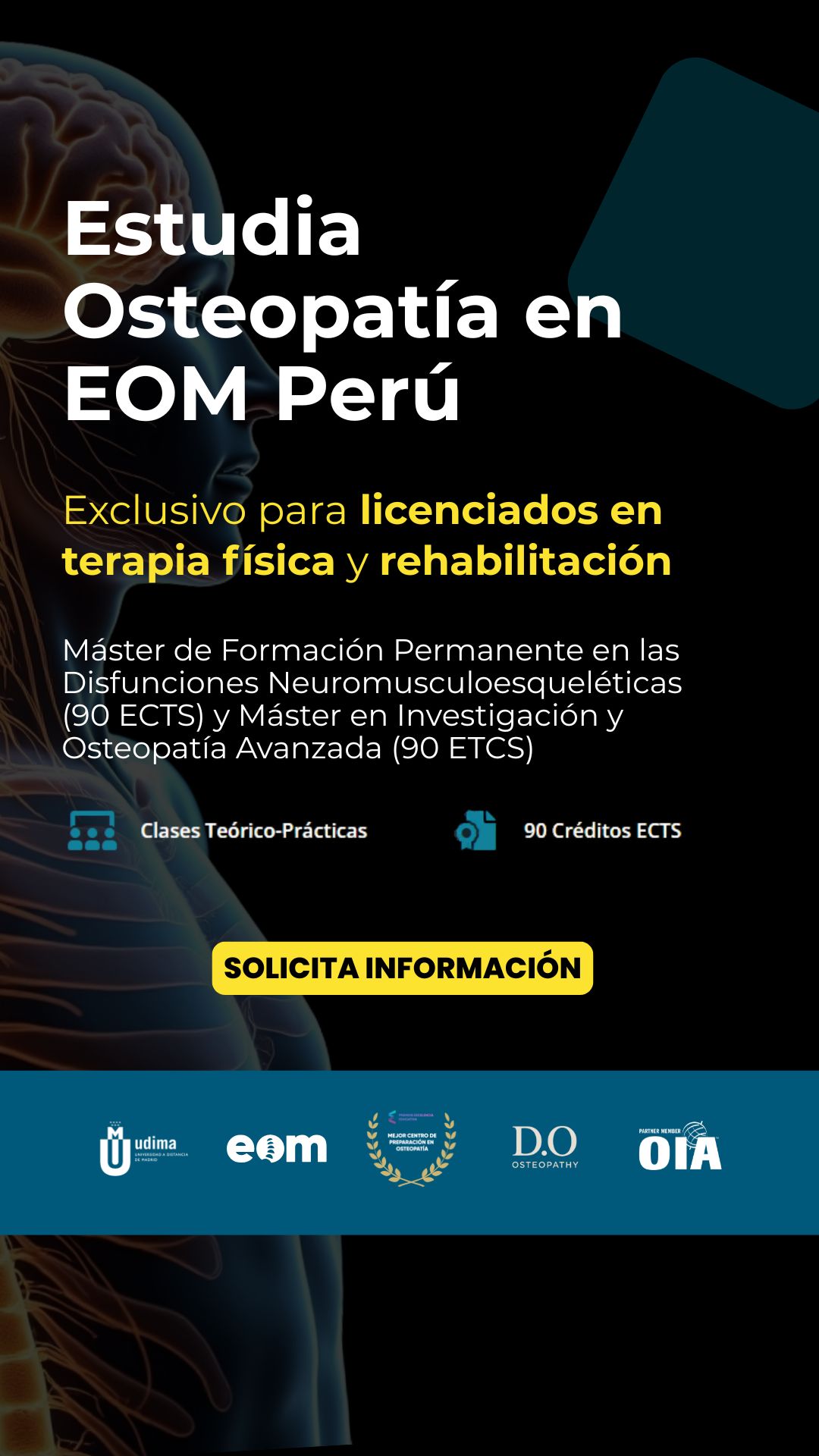 Escuela de Osteopatía de Madrid - América Facebook ad from Feb 18, 2026
