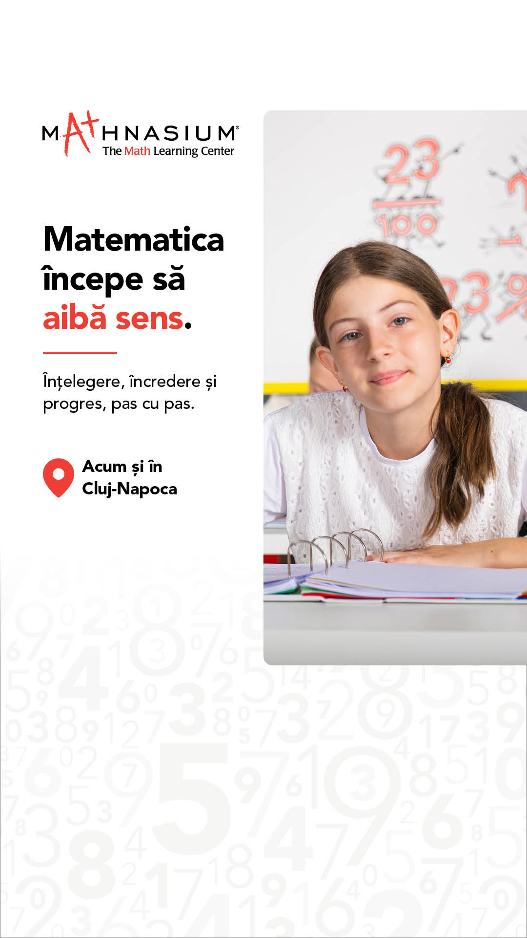 Mathnasium Cluj Dorobanților Facebook ad