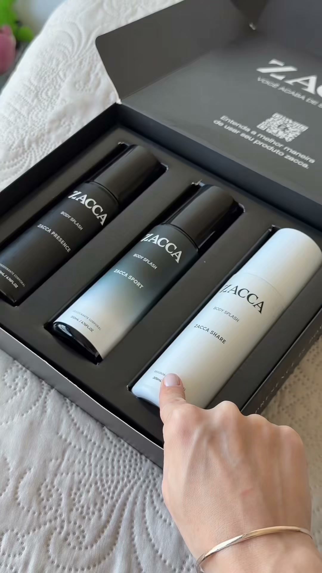 ZACCA Facebook ad: Kit Body Splash Zacca, Frete Grátis