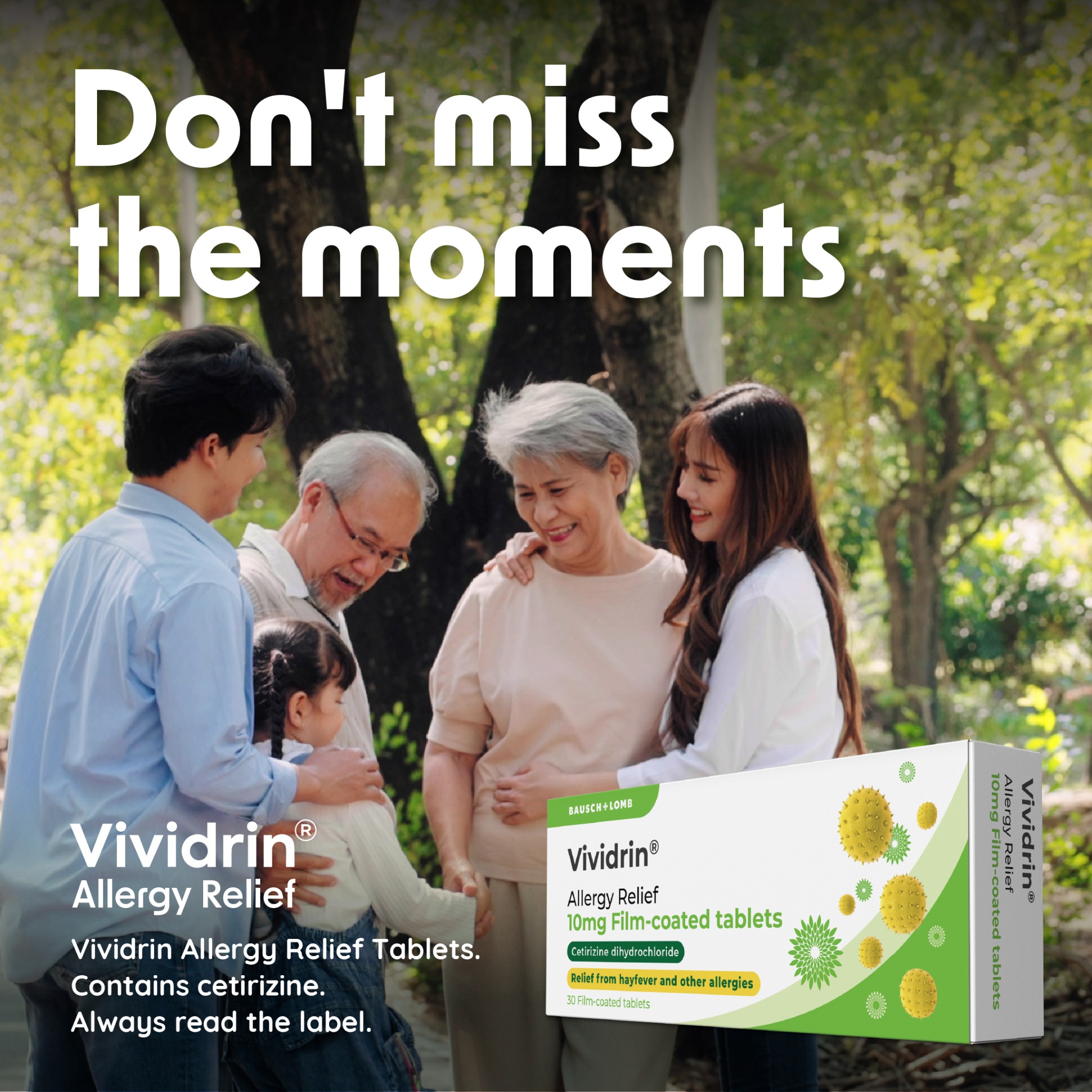 Vividrin Facebook ad