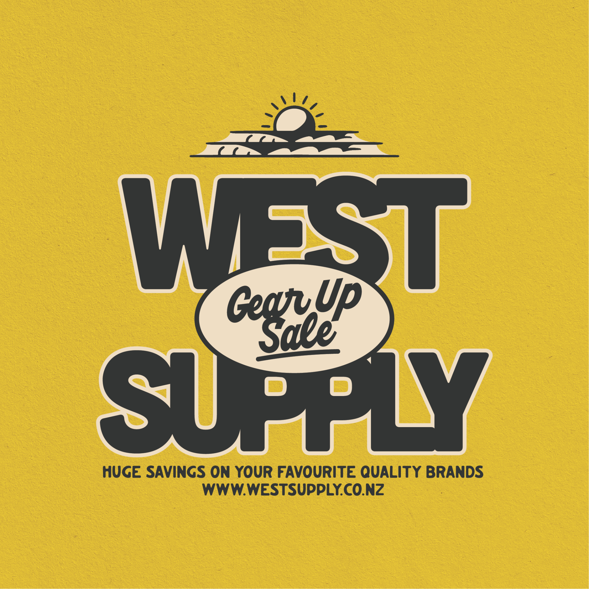 West Supply Facebook ad: Huge savings on your favourite quality brands!