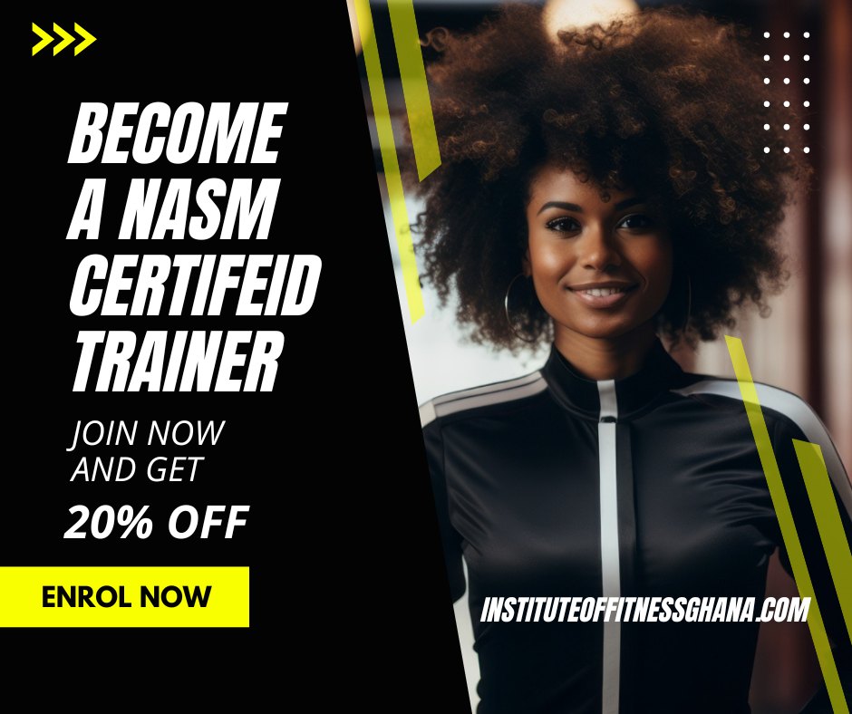 Institute of Fitness Ghana Facebook ad: New Year. New Goals.