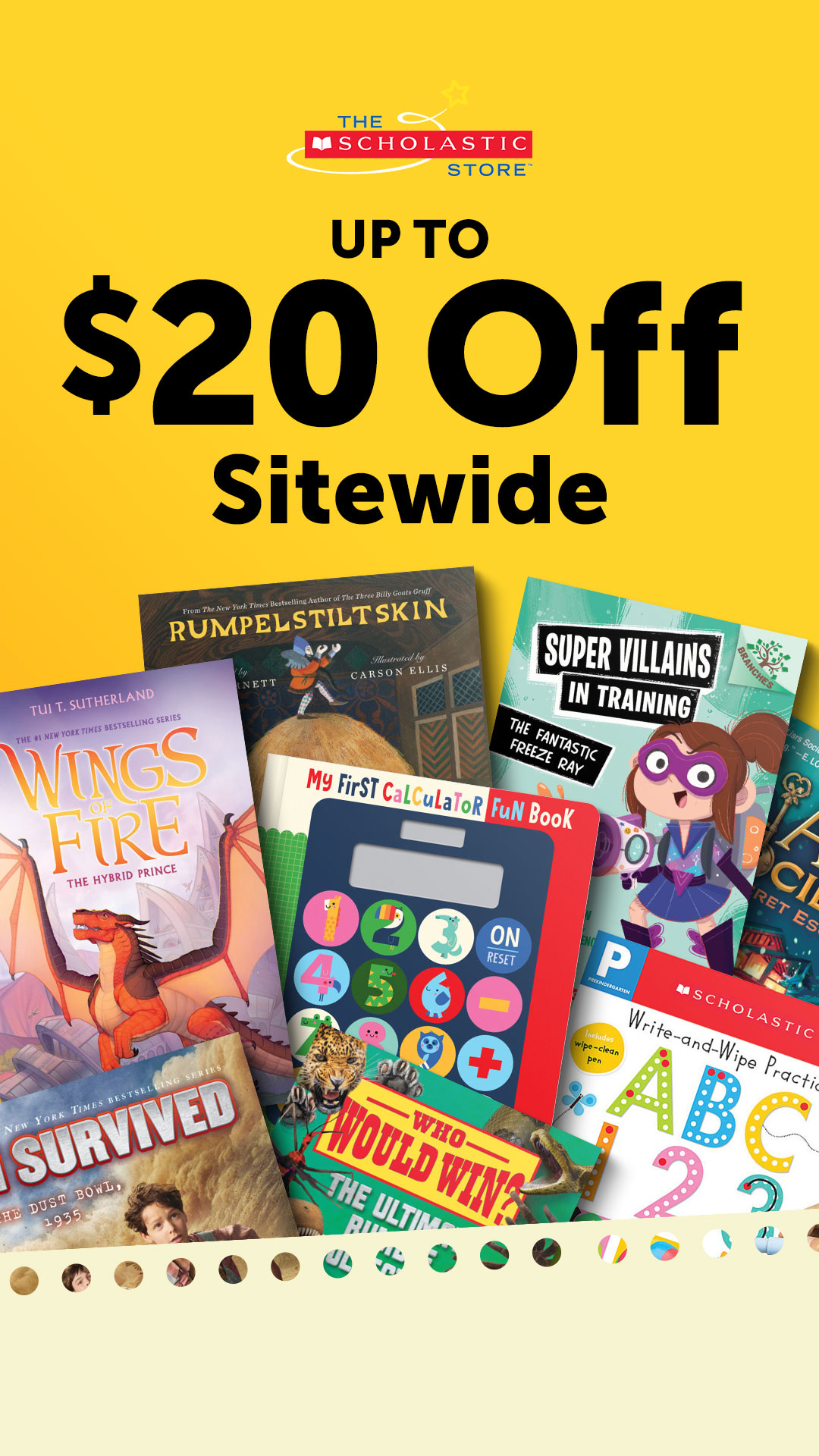 Scholastic Facebook ad