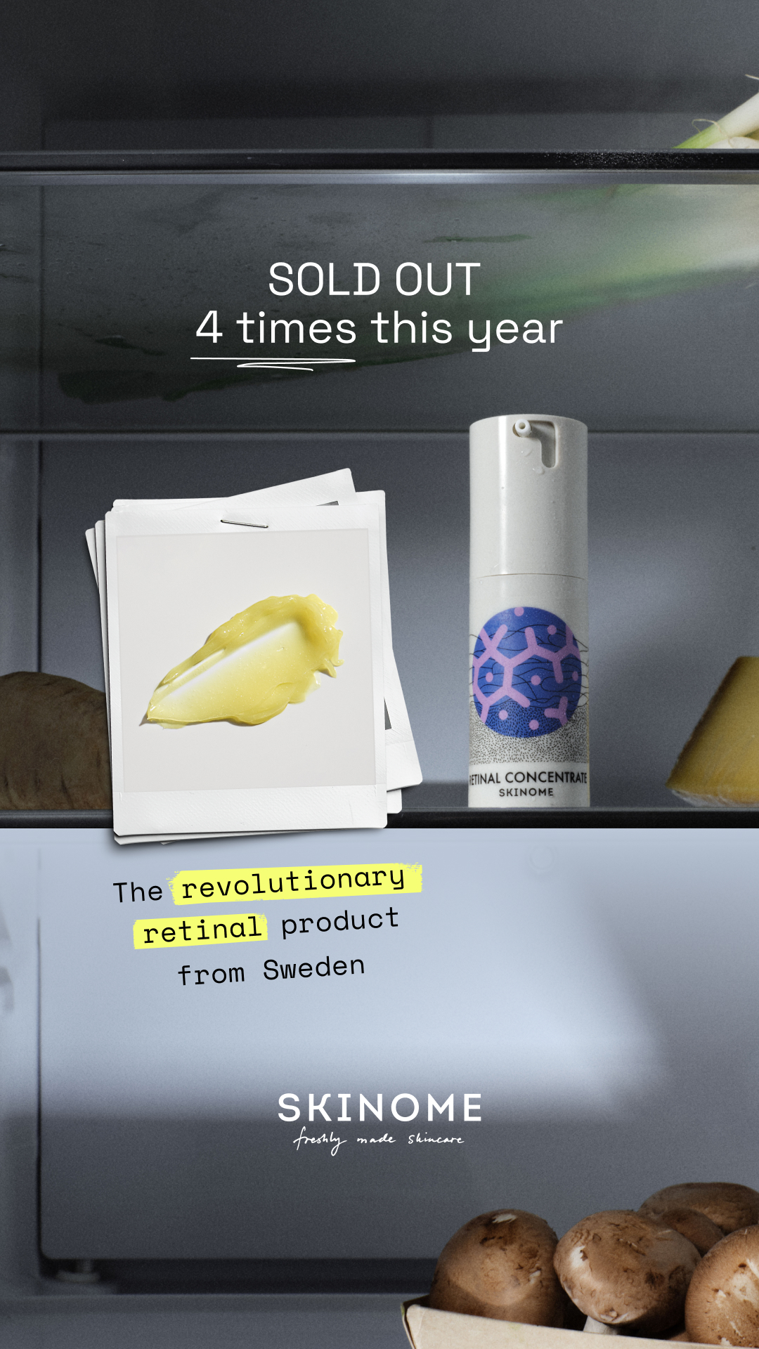 Skinome Facebook ad
