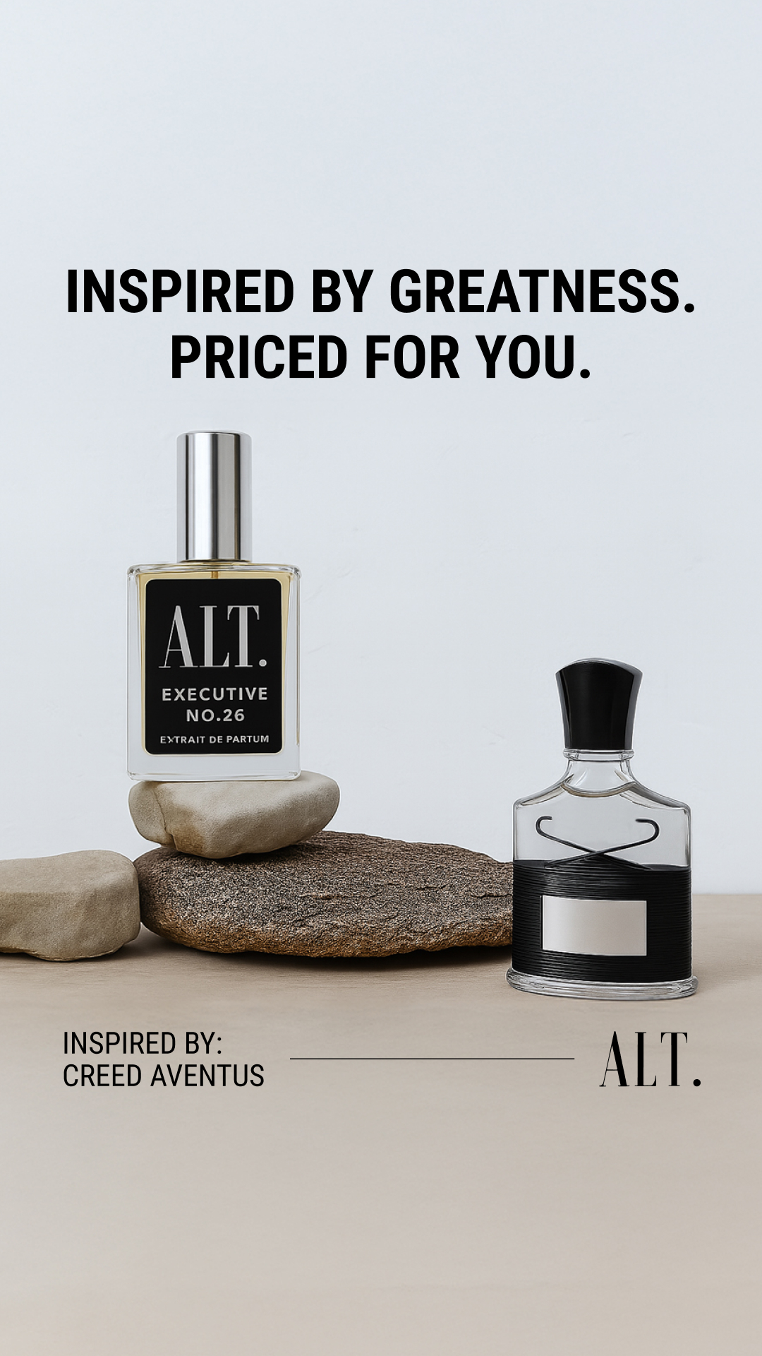 ALT. Fragrances Facebook ad