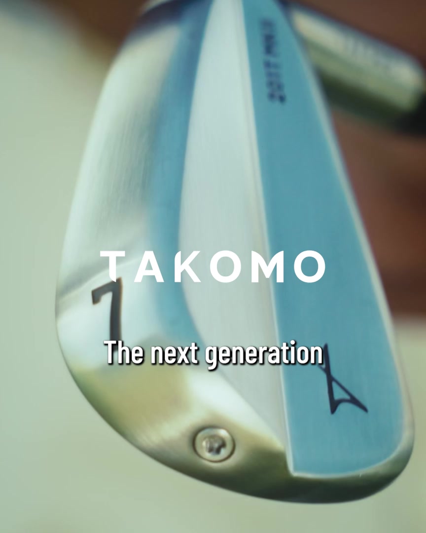 Takomo Golf Company Facebook ad: Premium irons, fair price.