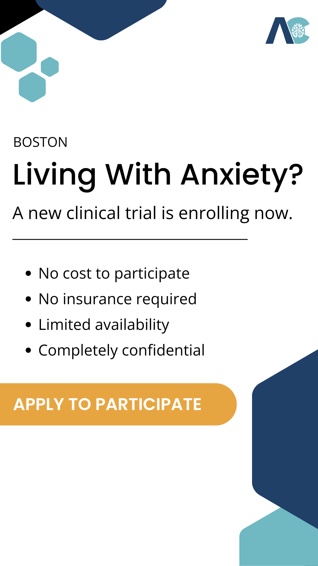 Adams Clinical Facebook ad