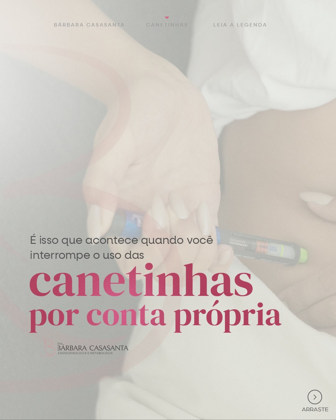 Dra. Bárbara Casasanta Facebook ad: As canetinhas (como Mounjaro e outras que imitam…