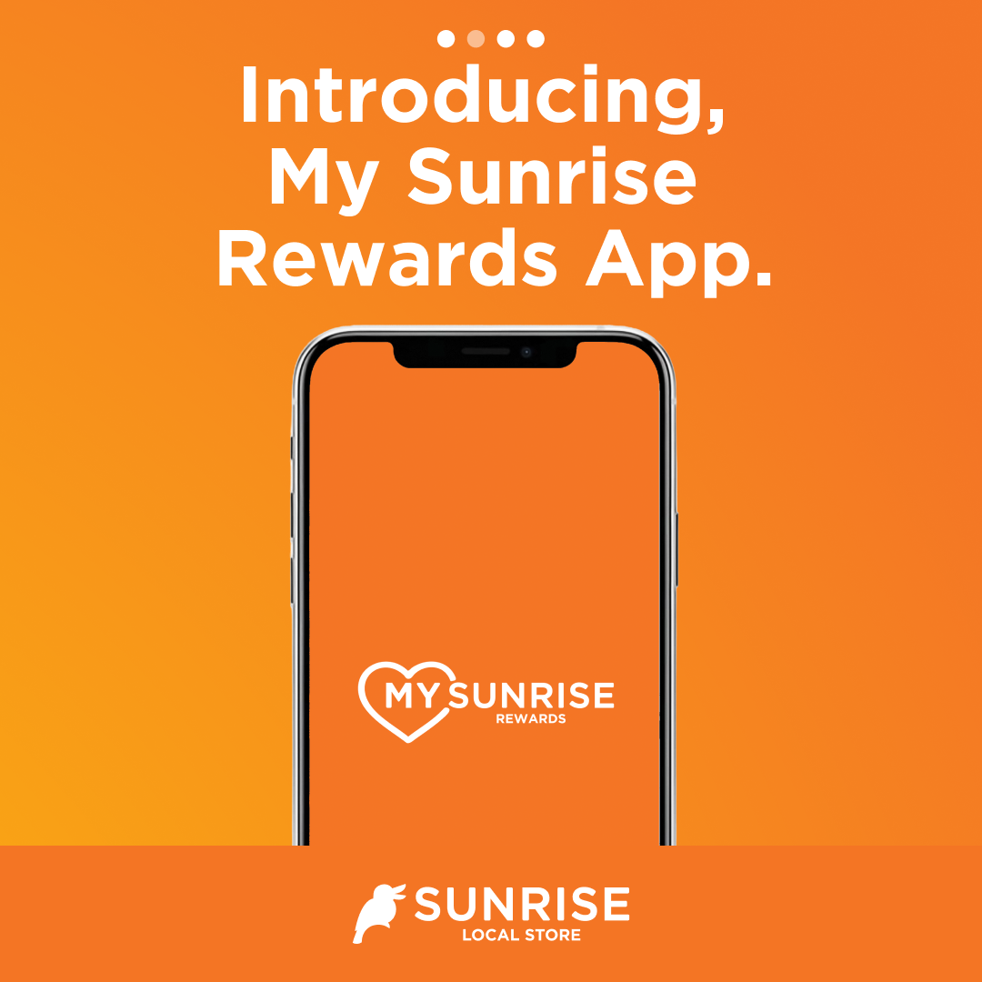 Sunrise Local Stores Facebook ad from May 18, 2026