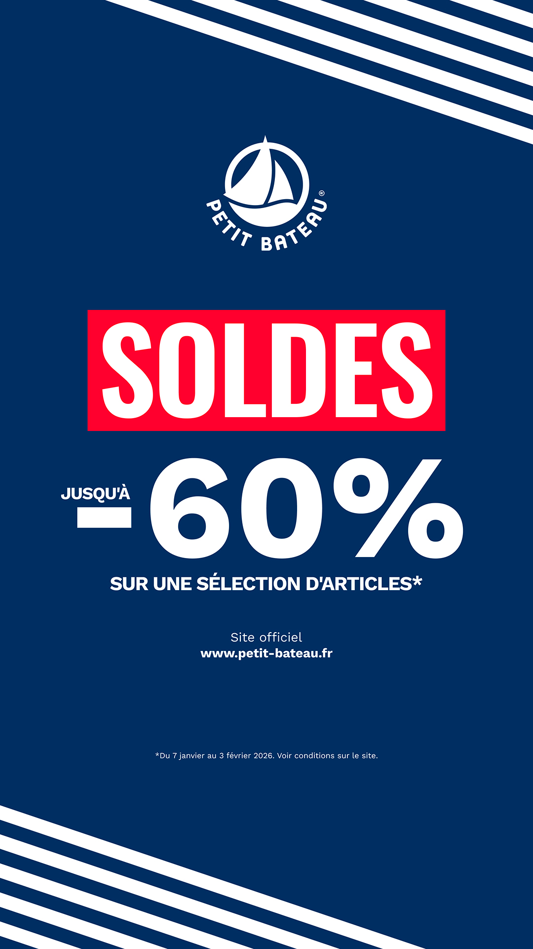 Petit Bateau Facebook ad
