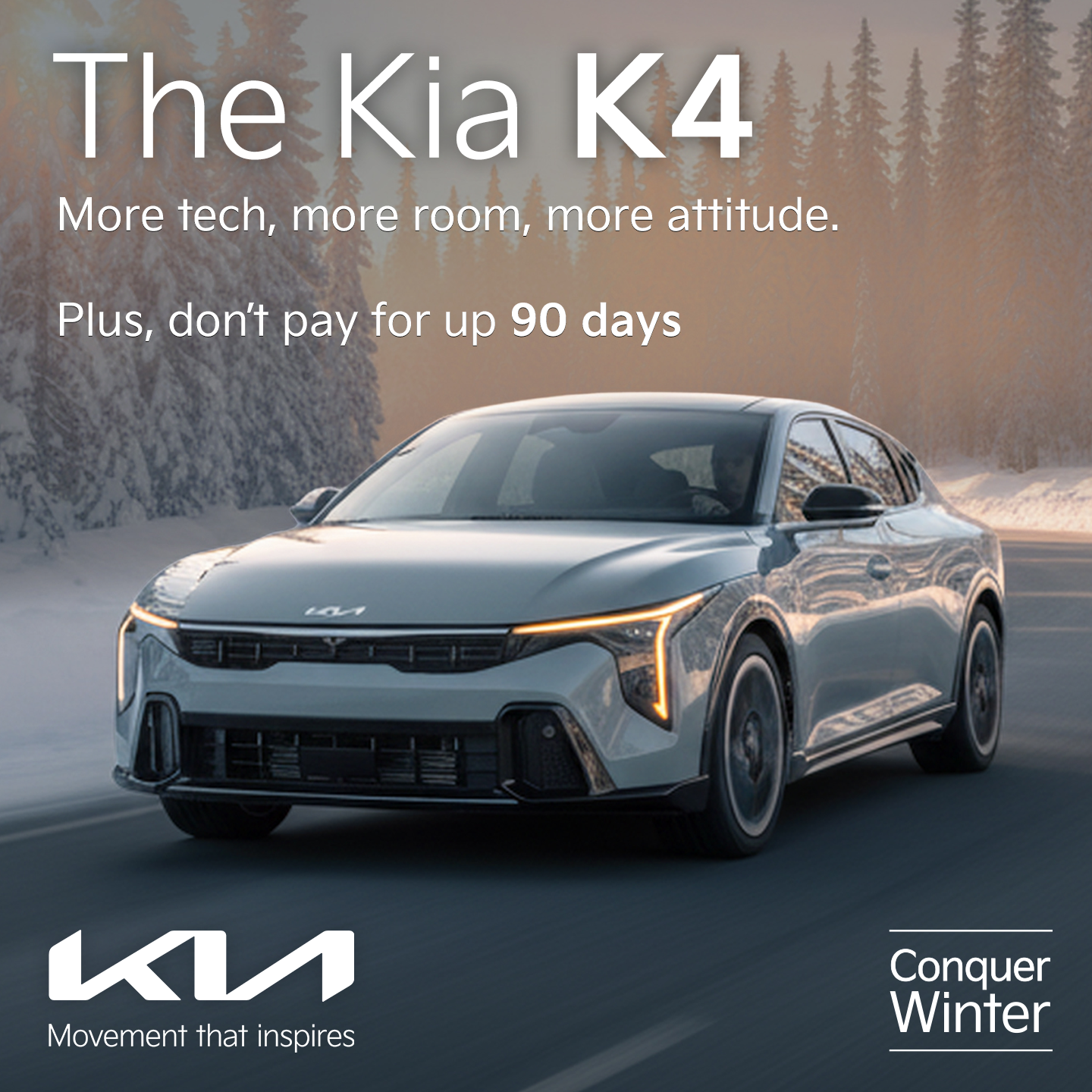 Northland Kia Facebook ad: Navigating Calgary just got a whole lot sharper.