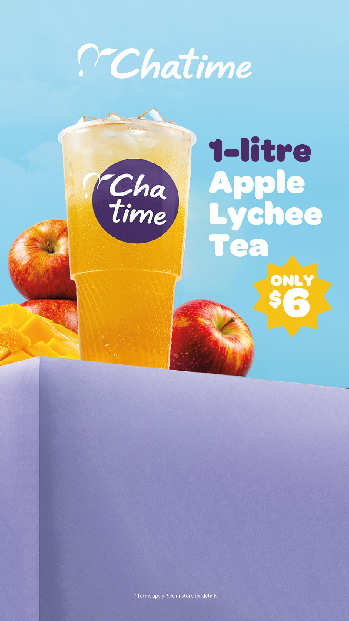 Chatime Canada 日出茶太 Facebook ad: Fan-Favourite Super Cup is Back: Bigger & Better