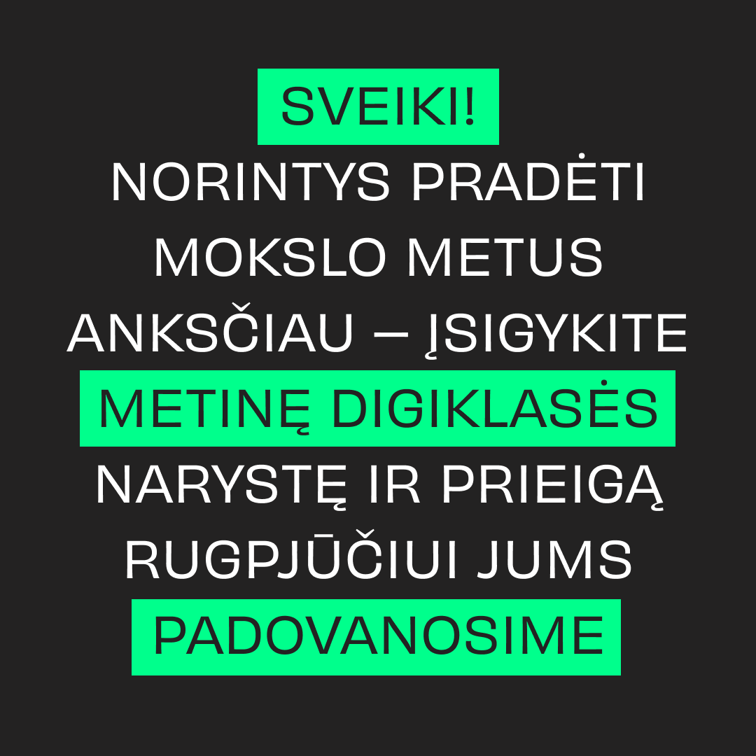 Digiklasė - by Memby Facebook ad
