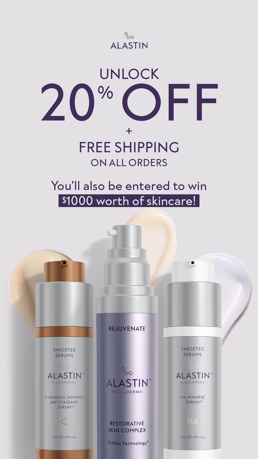 Alastin Skincare Facebook ad